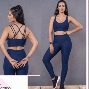 Calça Legging Básica Azul Marinho